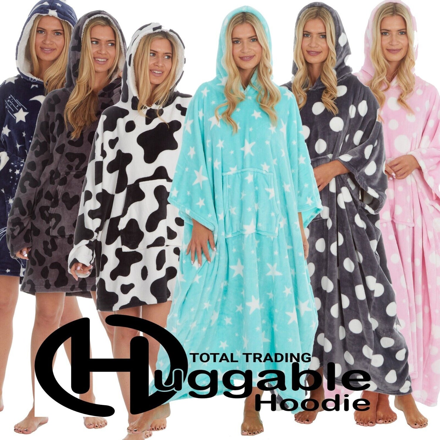 Cosy & Snug Oversized Fleece Blanket with Hood - Just £19.99! Shop now at Warwickshire Clothing.