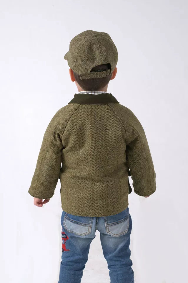 Bronte Kids Unisex Tweed Racing Jacket – Timeless Country Elegance - Just £44.99! Shop now at Warwickshire Clothing.