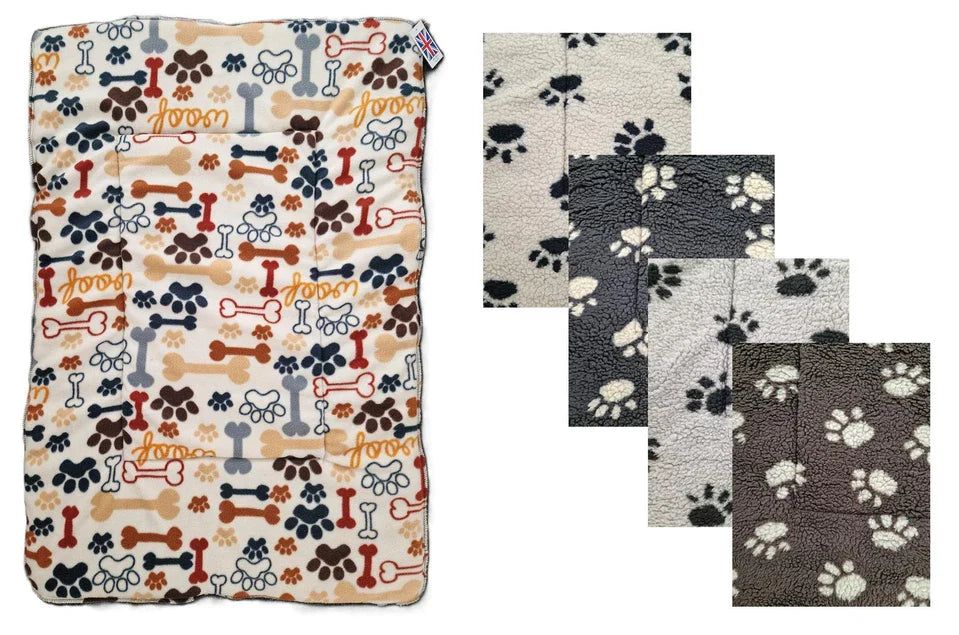 Pet Dog Cage Mat Pad – Washable Fleece Sherpa Cat Crate Mattress - Just £12.99! Shop now at Warwickshire Clothing.
