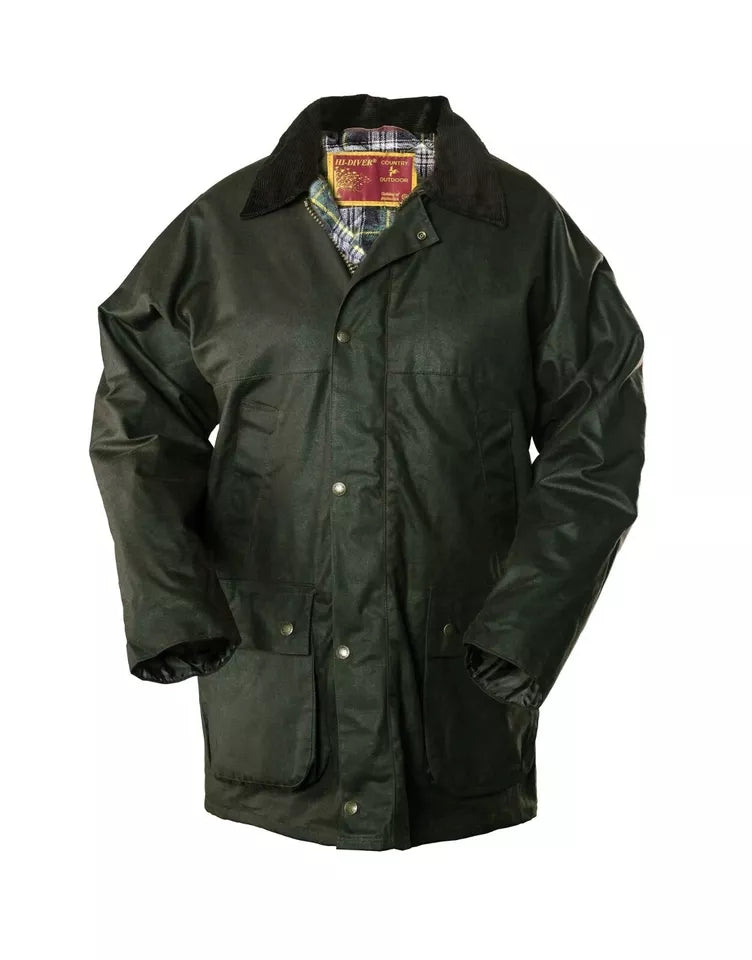 Country Classics Mens Wax Jackets in Two Colours Warwickshire Clothing