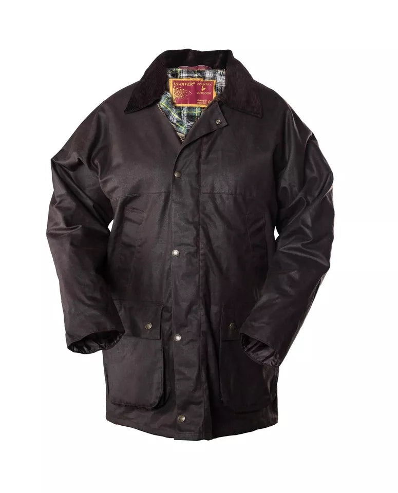 Country Classics Mens Wax Jackets in Two Colours Warwickshire Clothing