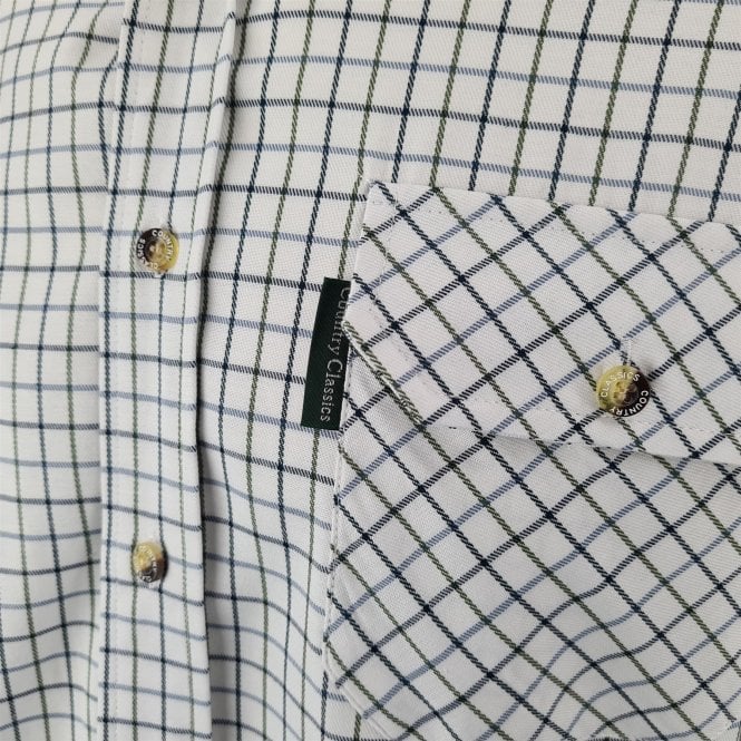 Country Classics Mens Long Sleeve Check Shirt - Tattersall - Just £18.99! Shop now at Warwickshire Clothing.