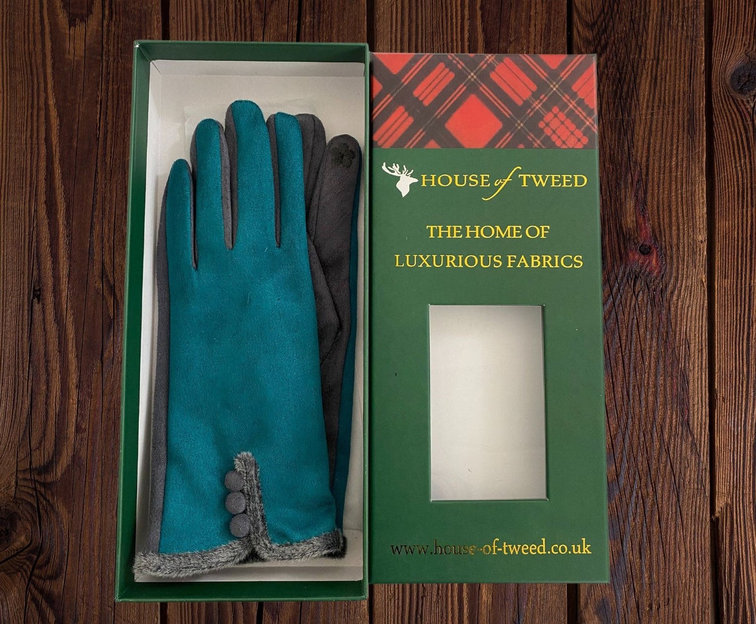 House Of Tweed Ladies Faux Suede Soft Gloves One Size - Just £14.99! Shop now at Warwickshire Clothing.