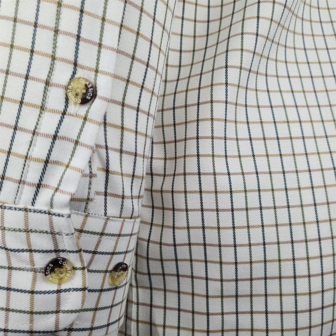 Country Classics Mens Long Sleeve Check Shirt - Tattersall - Just £18.99! Shop now at Warwickshire Clothing.