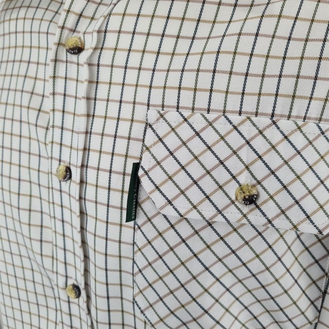 Country Classics Mens Long Sleeve Check Shirt - Tattersall - Just £18.99! Shop now at Warwickshire Clothing.