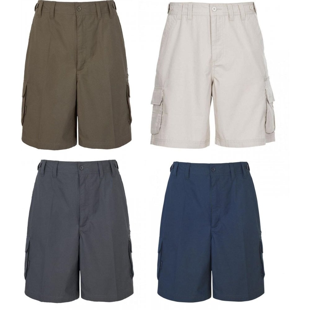 Tresspass Gally Mens Cargo Shorts - Just £19.99! Shop now at Warwickshire Clothing.