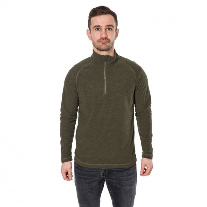 Trespass Keynote Mens Half Zip Fleece - Just £13.99! Shop now at Warwickshire Clothing.