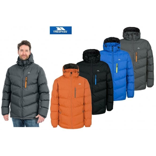 Tresspass Mens Blustery Heavyweight Casual Padded Jacket - Just £39.99! Shop now at Warwickshire Clothing.
