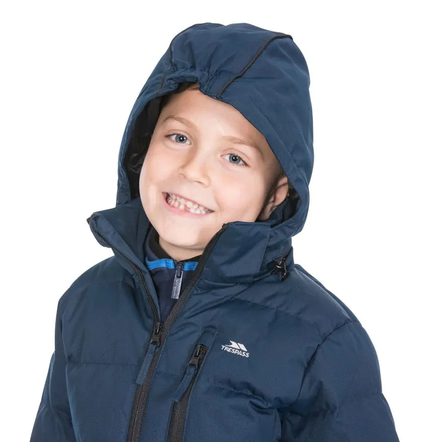 Trespass Tuff Boys Padded Puffa Jacket - Just £27.99! Shop now at Warwickshire Clothing.