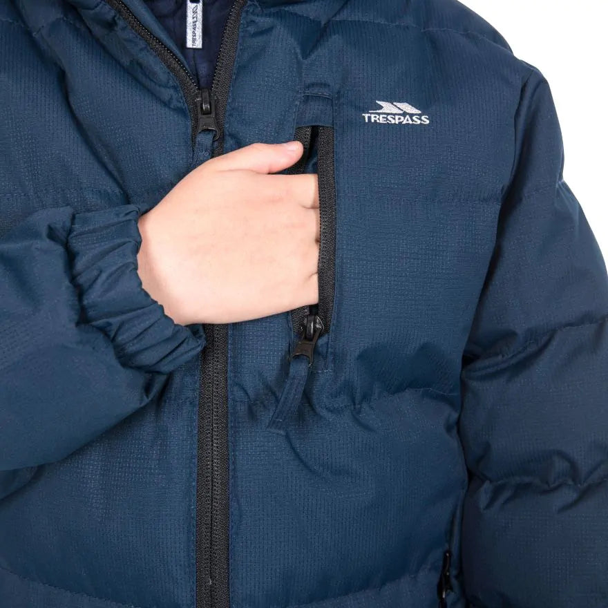 Trespass Tuff Boys Padded Puffa Jacket - Just £27.99! Shop now at Warwickshire Clothing.