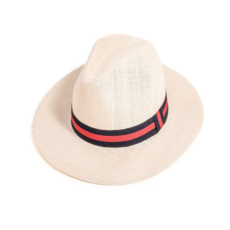 Mens Hat Straw Fedora Panama Trilby hat - Just £14.99! Shop now at Warwickshire Clothing.