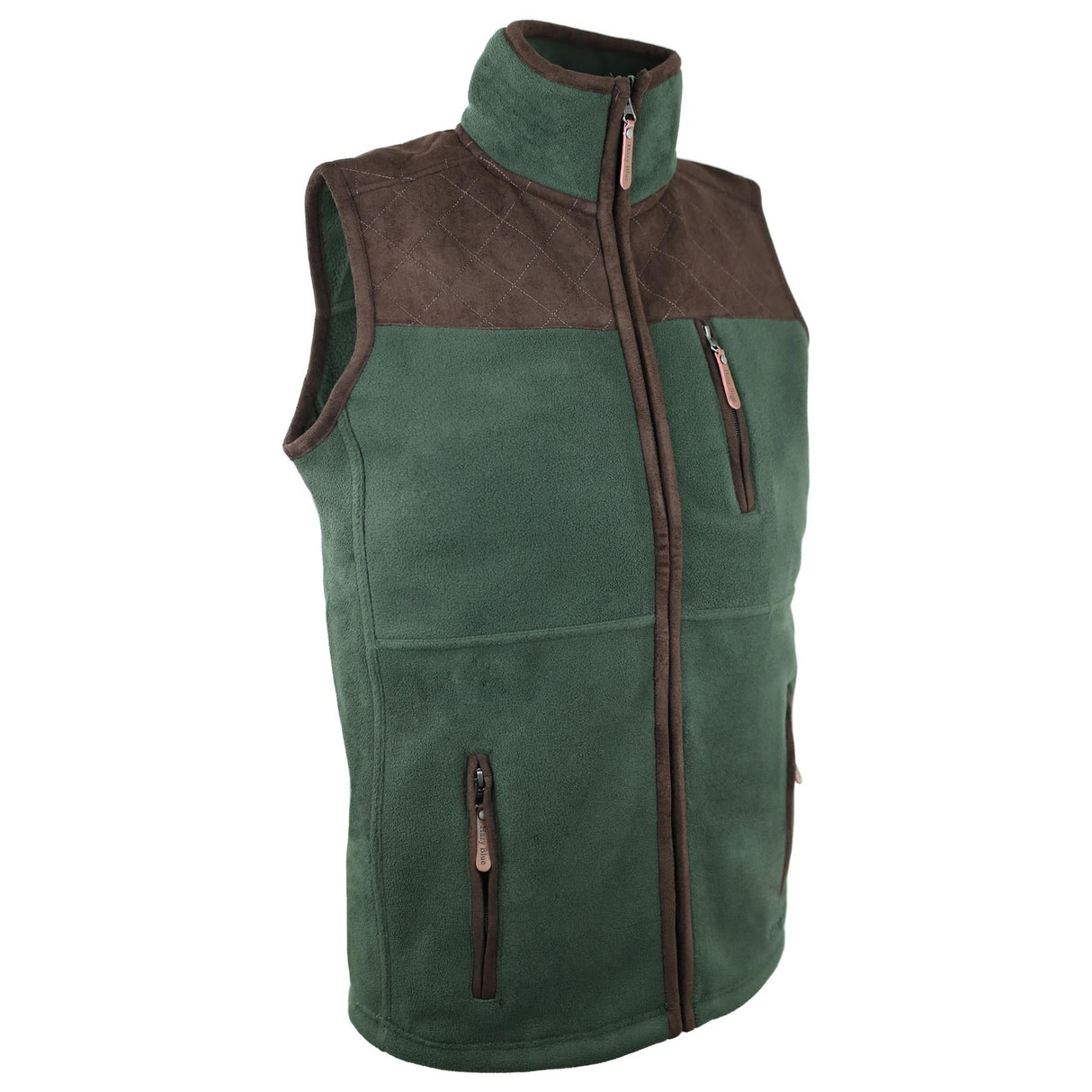 Hazy Blue Denton II Mens Fleece Gilet - Just £34.99! Shop now at Warwickshire Clothing.