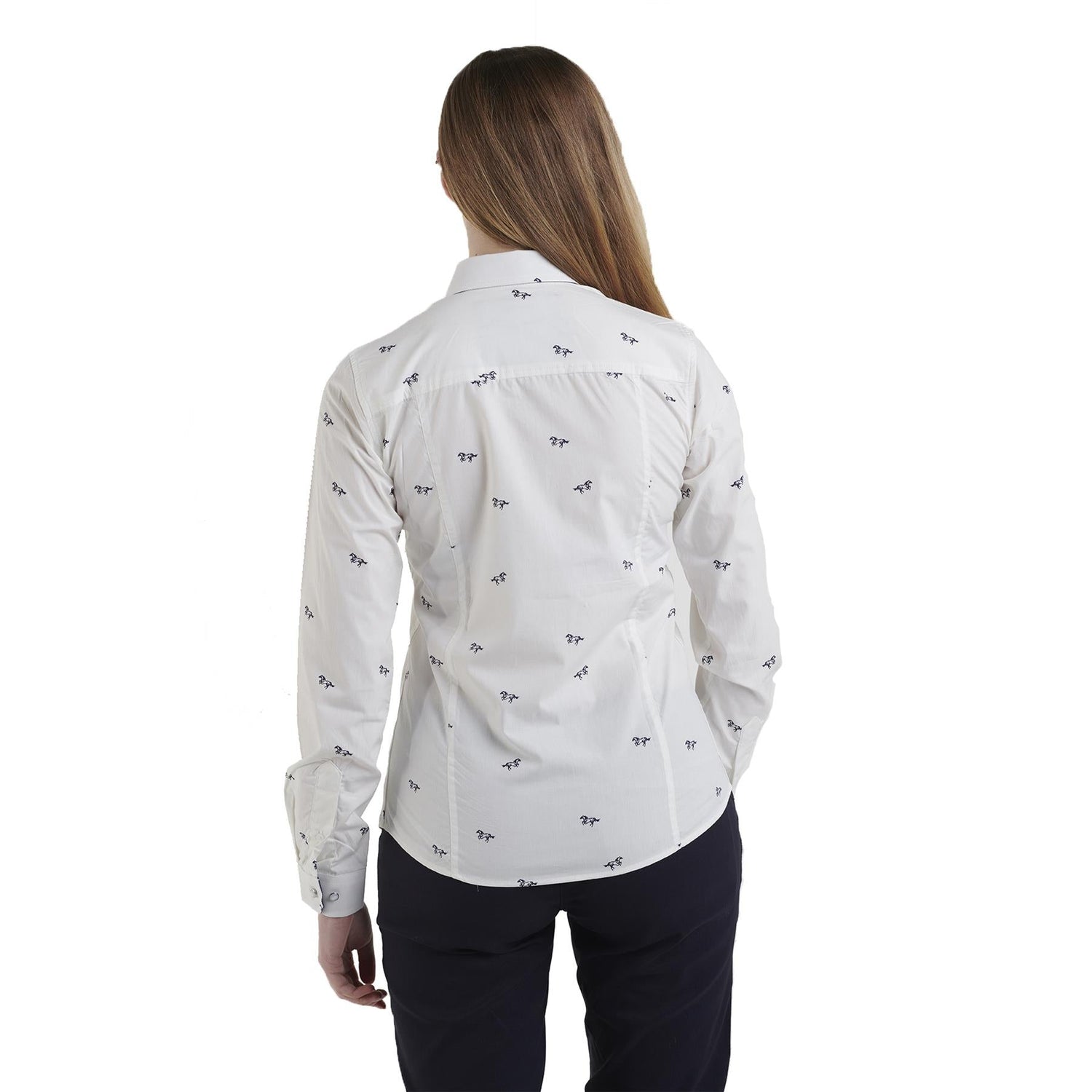Hazy Blue Womens Ladies Long Sleeve Shirt - Vinita - Just £18.99! Shop now at Warwickshire Clothing.