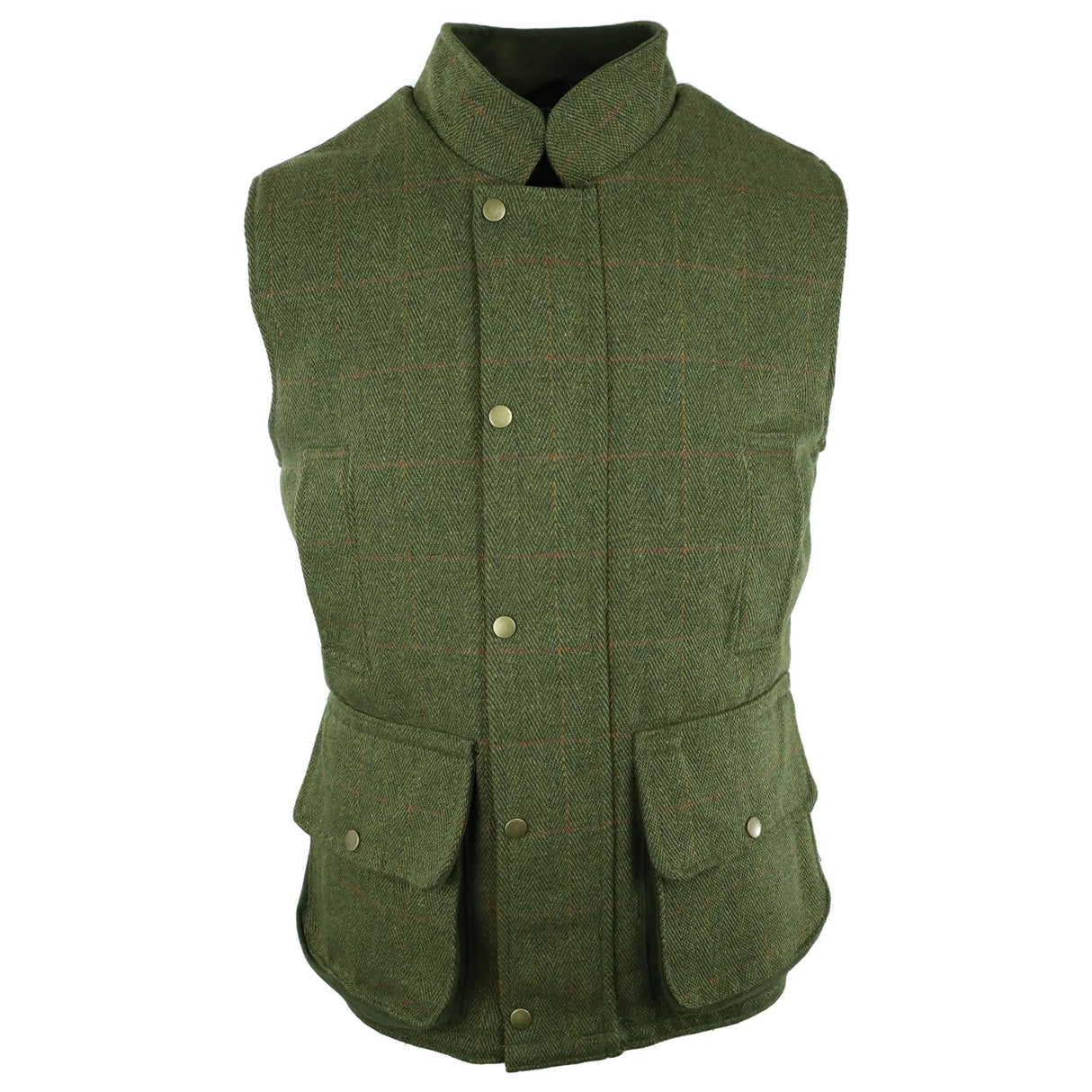 Hazy Blue Tweed Mens Bodywarmer Waistcoat - Just £69.99! Shop now at Warwickshire Clothing.