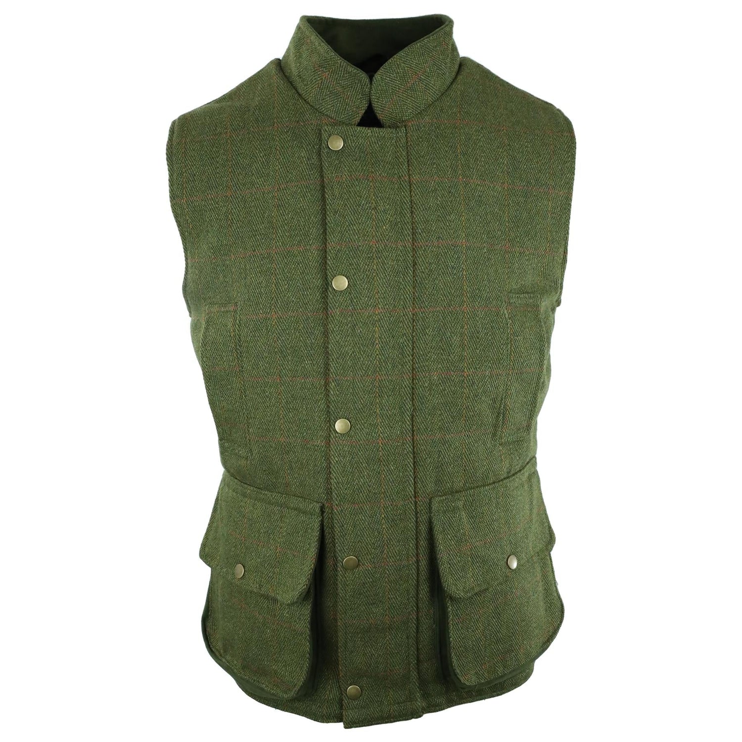 Hazy Blue Tweed Mens Bodywarmer Waistcoat - Just £69.99! Shop now at Warwickshire Clothing.