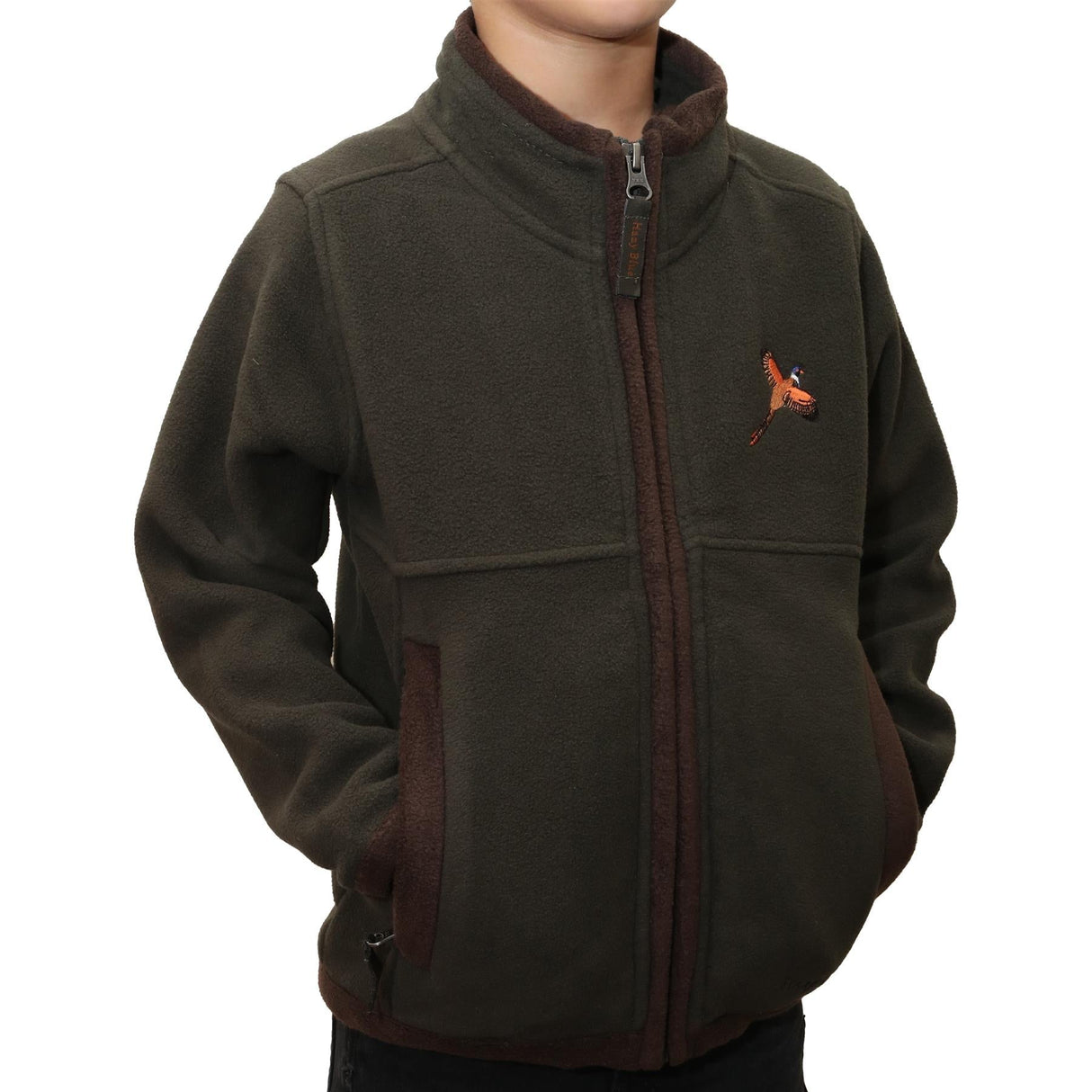 Hazy Blue Denver Childrens Full Zip Fleece Jacket - Just £22.99! Shop now at Warwickshire Clothing.