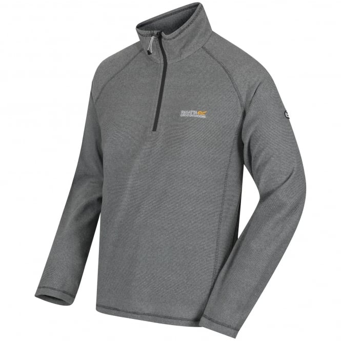 Regatta Montes Mens Half Zip Fleece Lightweight Jumper Pullover - Just £12.49! Shop now at Warwickshire Clothing.