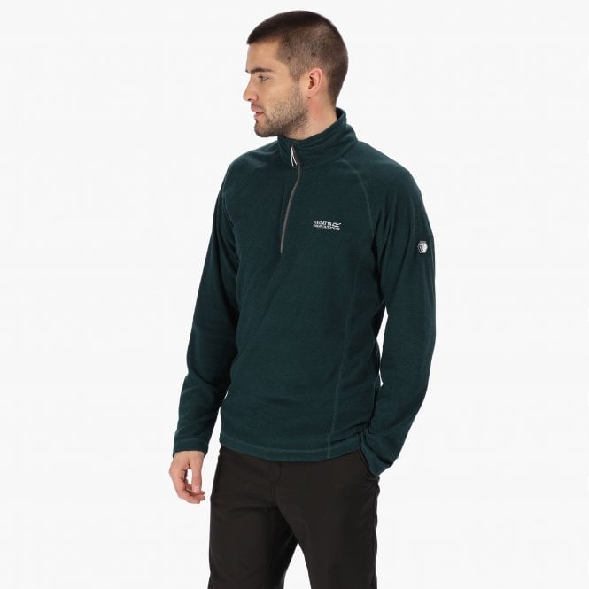 Regatta Montes Mens Half Zip Fleece Lightweight Jumper Pullover - Just £12.49! Shop now at Warwickshire Clothing.