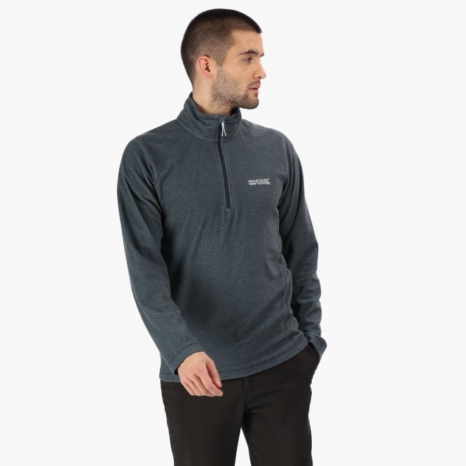 Regatta Montes Mens Half Zip Fleece Lightweight Jumper Pullover - Just £12.49! Shop now at Warwickshire Clothing.