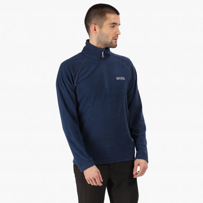 Regatta Montes Mens Half Zip Fleece Lightweight Jumper Pullover - Just £12.49! Shop now at Warwickshire Clothing.