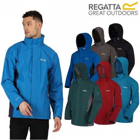 Regatta Matt Mens Waterproof Jacket - Just $27.95! Shop now at Warwickshire Clothing. Free Dellivery.
