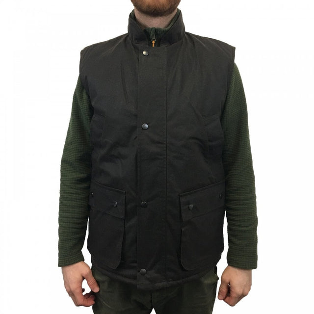 High Mount Mens Wax Quilted Body Warmer - Just £34.99! Shop now at Warwickshire Clothing.