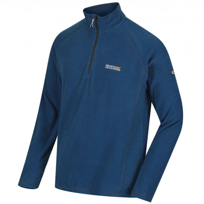 Regatta Montes Mens Half Zip Fleece Lightweight Jumper Pullover - Just £12.49! Shop now at Warwickshire Clothing.