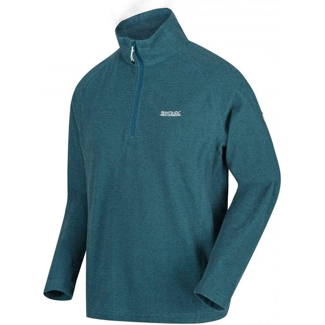 Regatta Montes Mens Half Zip Fleece Lightweight Jumper Pullover - Just £12.49! Shop now at Warwickshire Clothing.