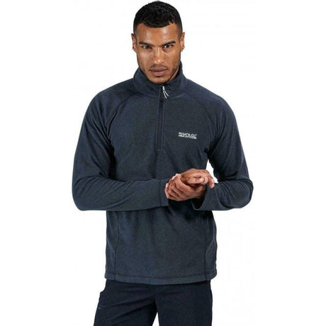 Regatta Montes Mens Half Zip Fleece Lightweight Jumper Pullover - Just £12.49! Shop now at Warwickshire Clothing.