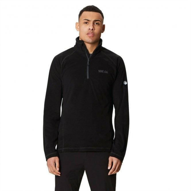 Regatta Montes Mens Half Zip Fleece Lightweight Jumper Pullover - Just £12.49! Shop now at Warwickshire Clothing.