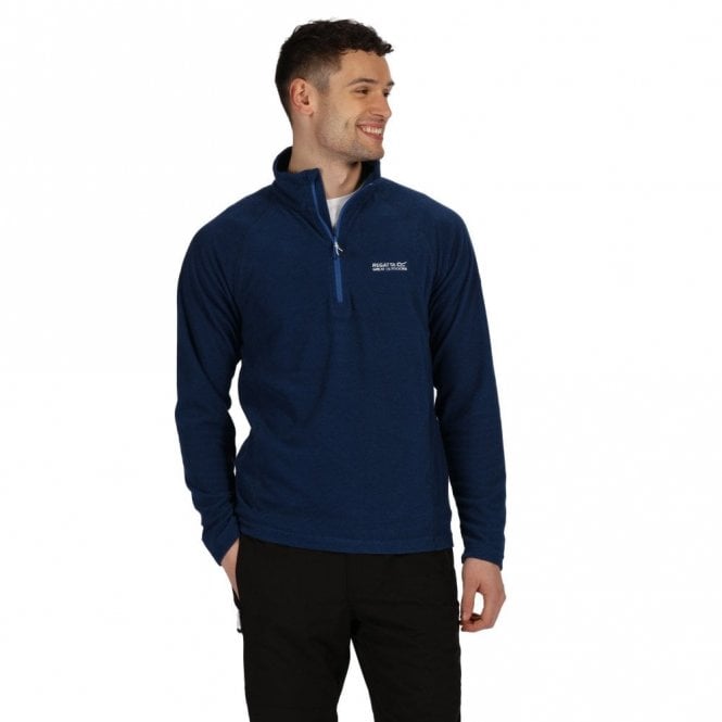 Regatta Montes Mens Half Zip Fleece Lightweight Jumper Pullover - Just £12.49! Shop now at Warwickshire Clothing.