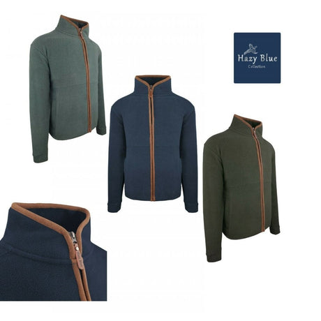 Hazy Blue Finley Mens Full Zip Fleece Jacket - Just £29.99! Shop now at Warwickshire Clothing.