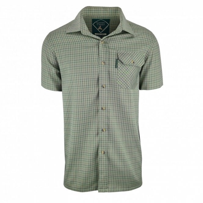 Country Classics Mens Short Sleeve Check Shirt - Cartmel - Just $16.99! Shop now at Warwickshire Clothing. Free Dellivery.