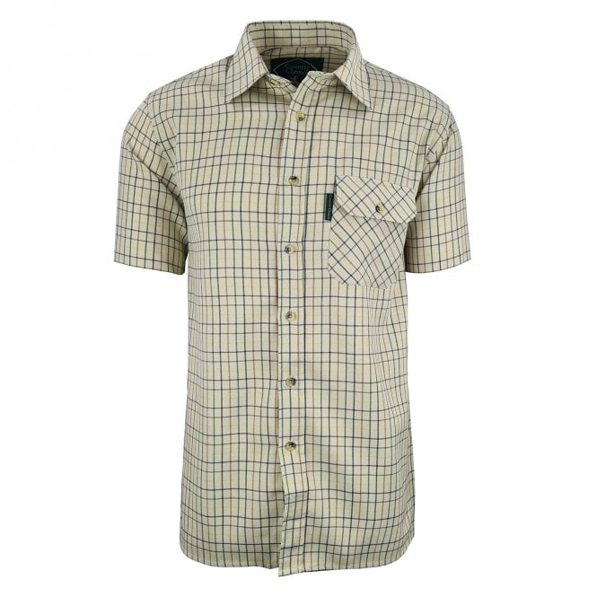 Country Classics Mens Short Sleeve Check Shirt - Balmoral - Just £16.99! Shop now at Warwickshire Clothing.