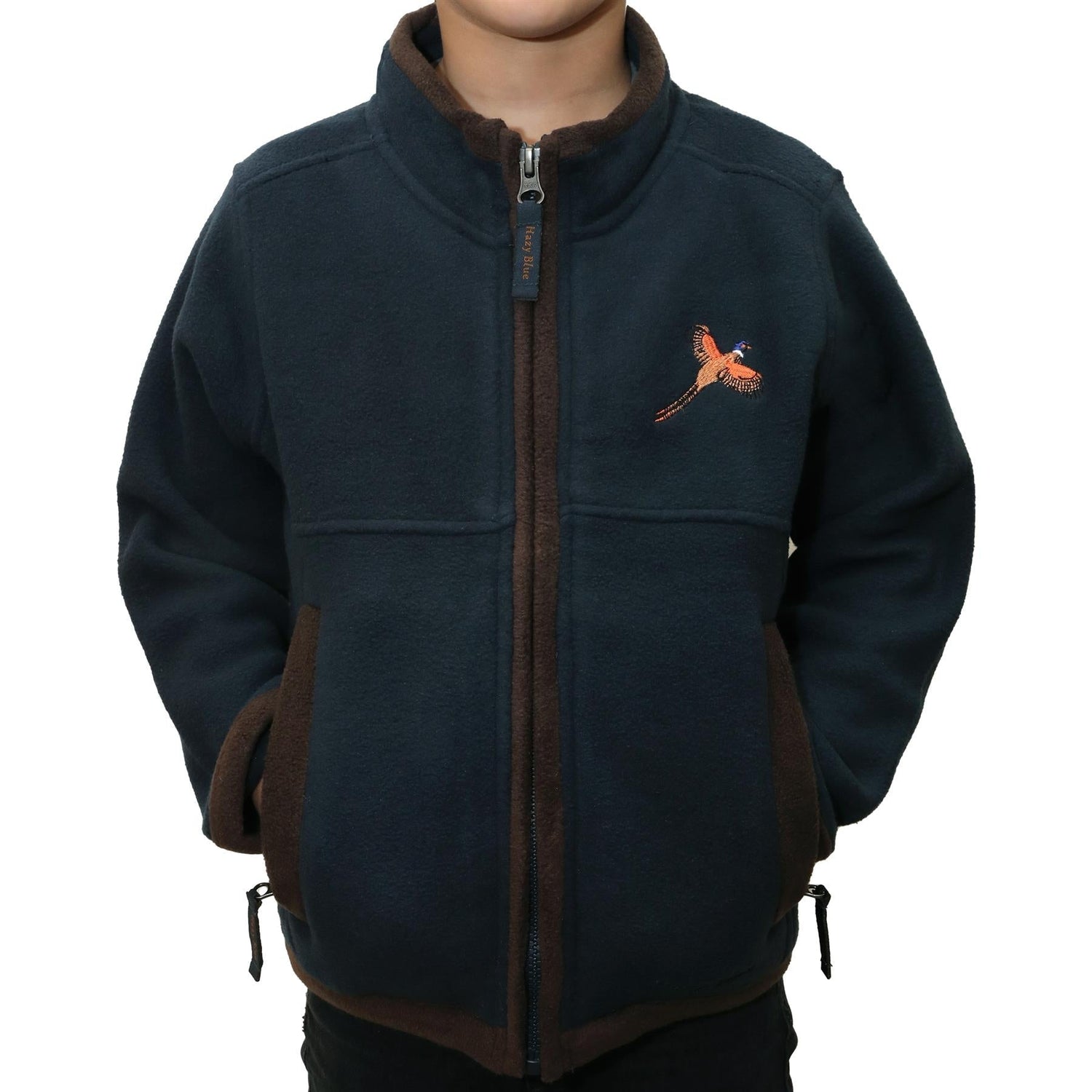 Hazy Blue Denver Childrens Full Zip Fleece Jacket - Just £22.99! Shop now at Warwickshire Clothing.