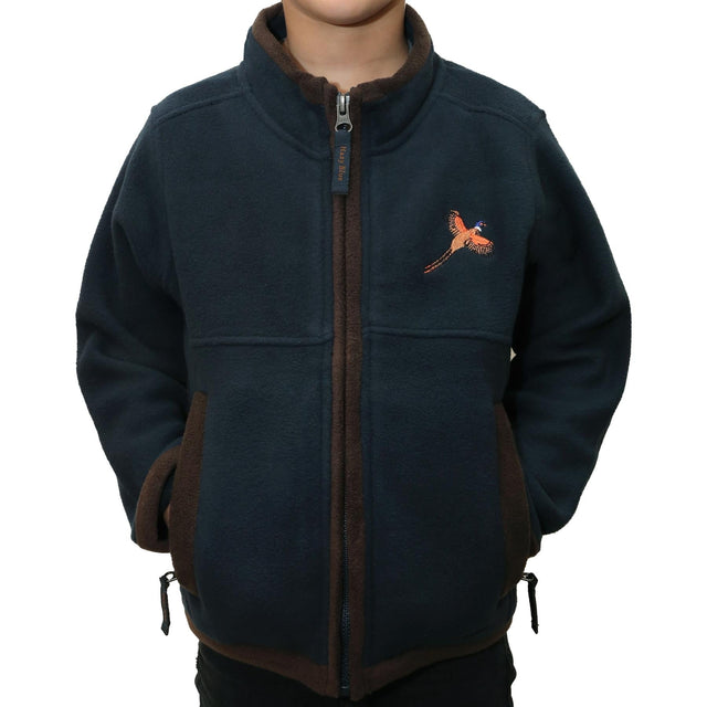 Hazy Blue Denver Childrens Full Zip Fleece Jacket - Just £22.99! Shop now at Warwickshire Clothing.