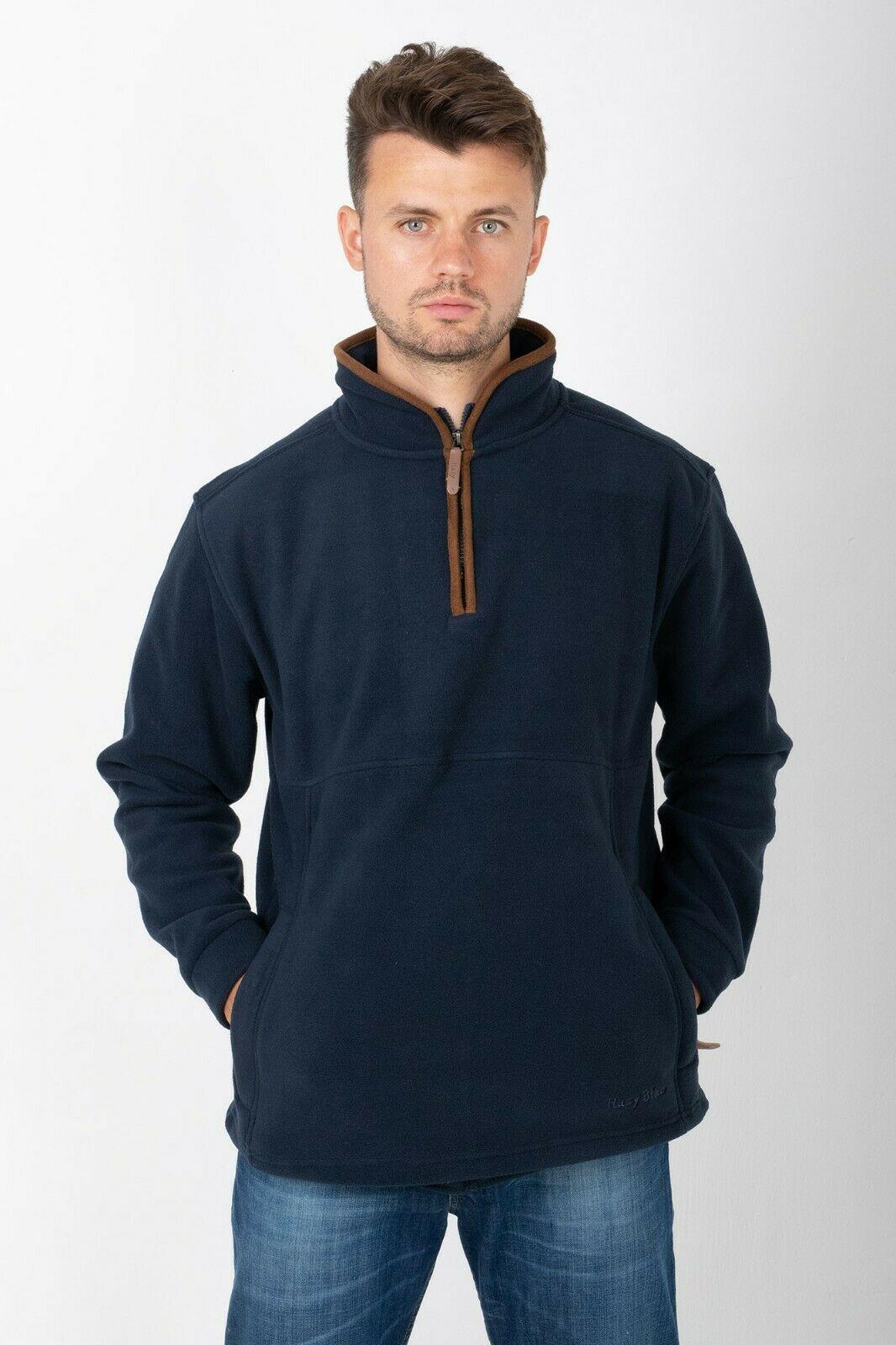 Hazy Blue HAMILTON Mens Fleece Jacket - Just $22.99! Shop now at Warwickshire Clothing. Free Dellivery.