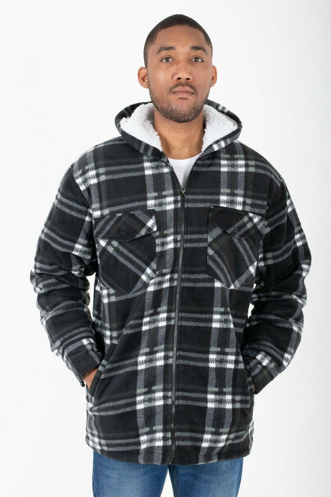 Hazy Blue Naxter Lumberjack Flannel Zip Up Hooded Jacket - Just £22.99! Shop now at Warwickshire Clothing.