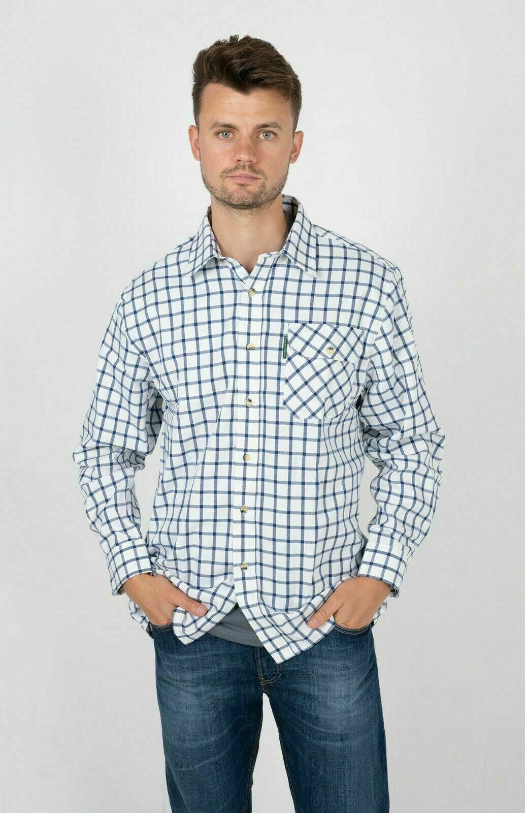 Champion Mens Long Sleeve Check Shirt - Highclere - Just $17.99! Shop now at Warwickshire Clothing. Free Dellivery.