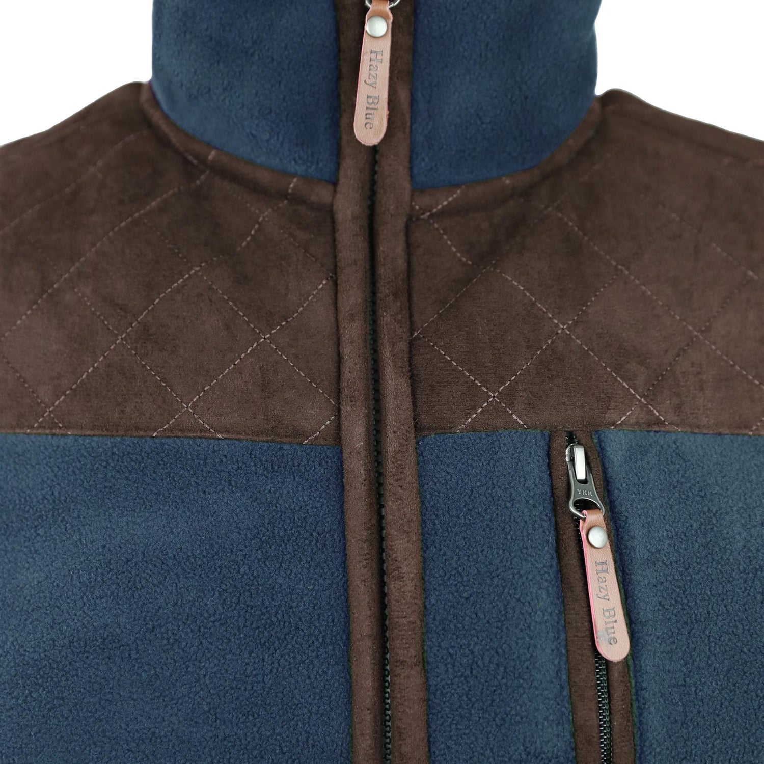 Hazy Blue Denton II Mens Fleece Gilet - Just £34.99! Shop now at Warwickshire Clothing.