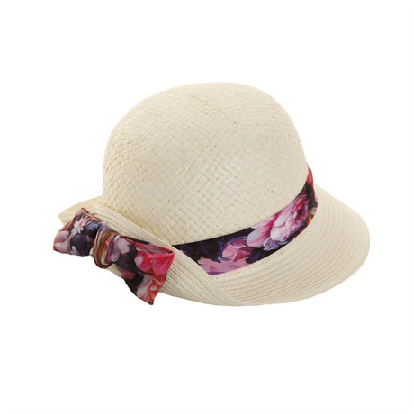 Hazy Blue STRAW CLOCHE Womens Hat - Just £14.99! Shop now at Warwickshire Clothing.