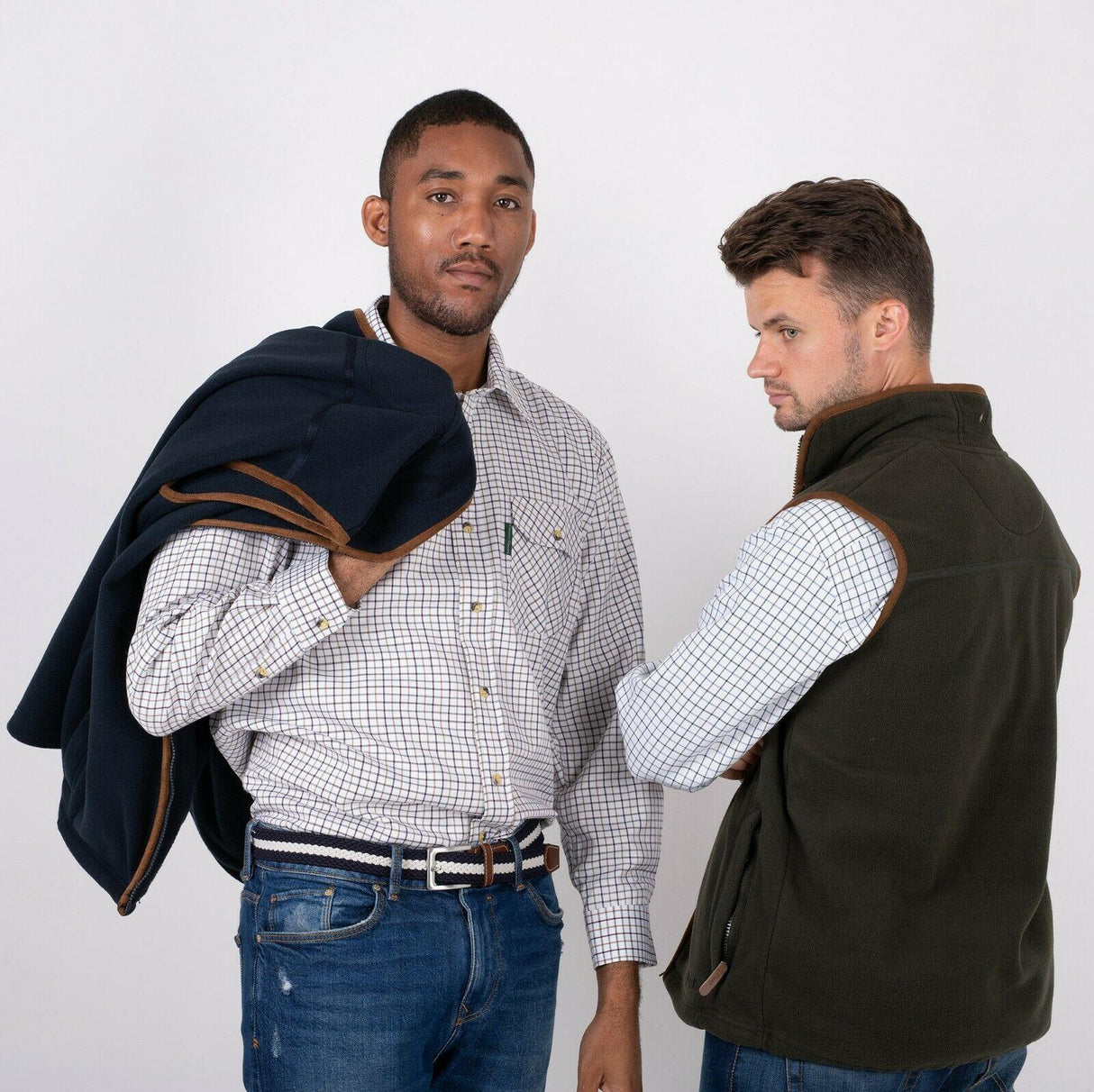 Hazy Blue Mens Fleece Waistcoat Gilet Bodywarmer - Bentley - Just £22.99! Shop now at Warwickshire Clothing.