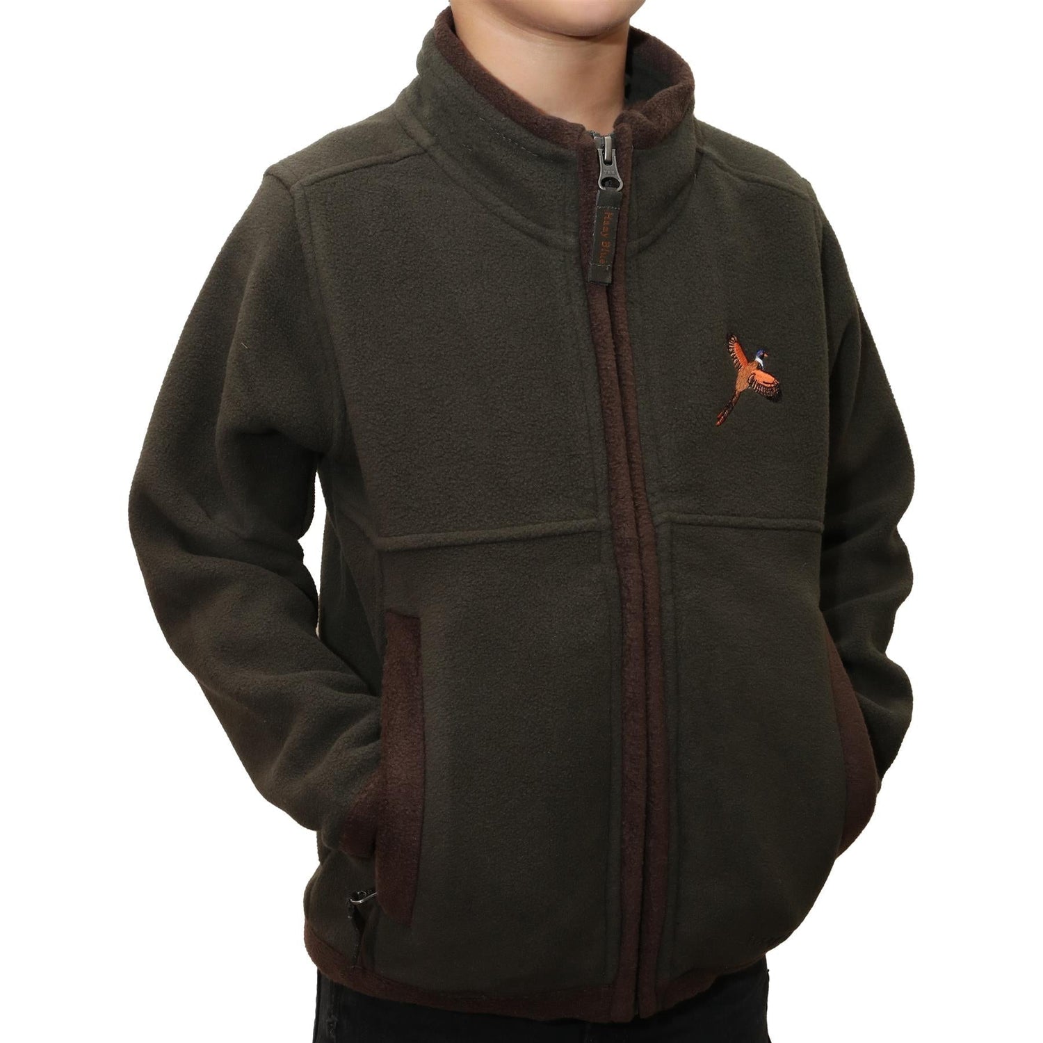 Hazy Blue Denver Childrens Full Zip Fleece Jacket - Just £22.99! Shop now at Warwickshire Clothing.