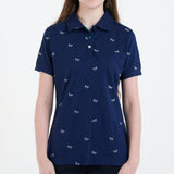 Hazy Blue Womens Cotton Short Sleeve Polo Shirt - Poppy II - Just $14.99! Shop now at Warwickshire Clothing. Free Dellivery.