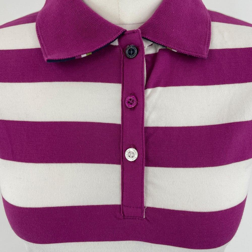 Hazy Blue Womens Sleeveless Polo Shirt - Minnie - Just £14.99! Shop now at Warwickshire Clothing.