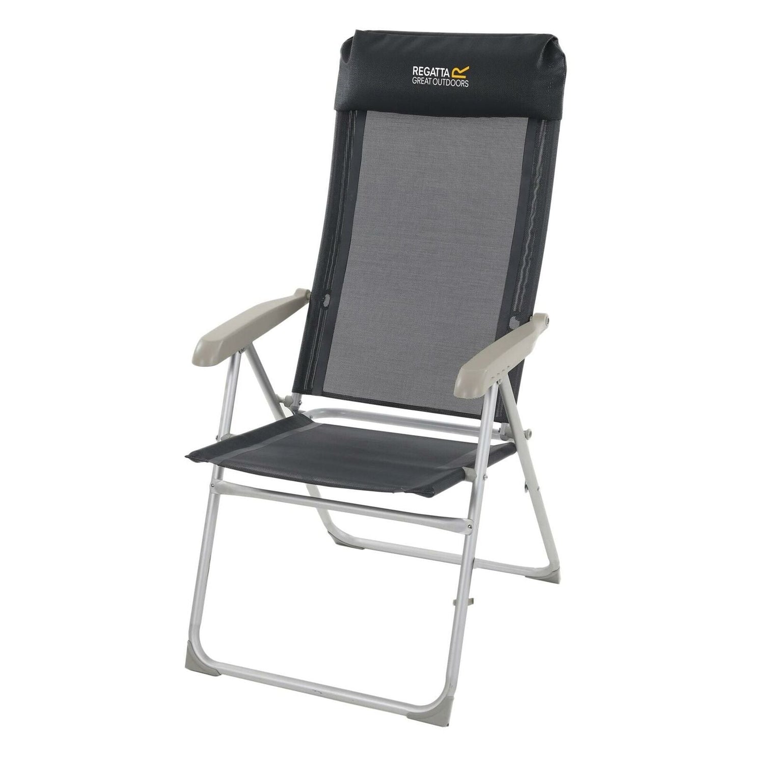 Regatta Colico Hard Armed Reclining Lounge Chair Garden Camping - Just £42.99! Shop now at Warwickshire Clothing.