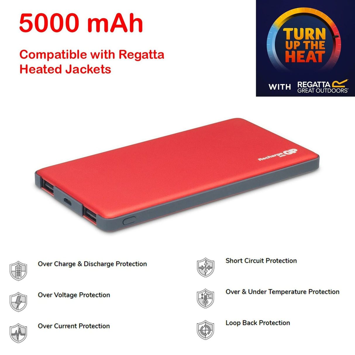 Regatta Heated Jacket Battery Pack - RBE001 - Just £19.99! Shop now at Warwickshire Clothing.