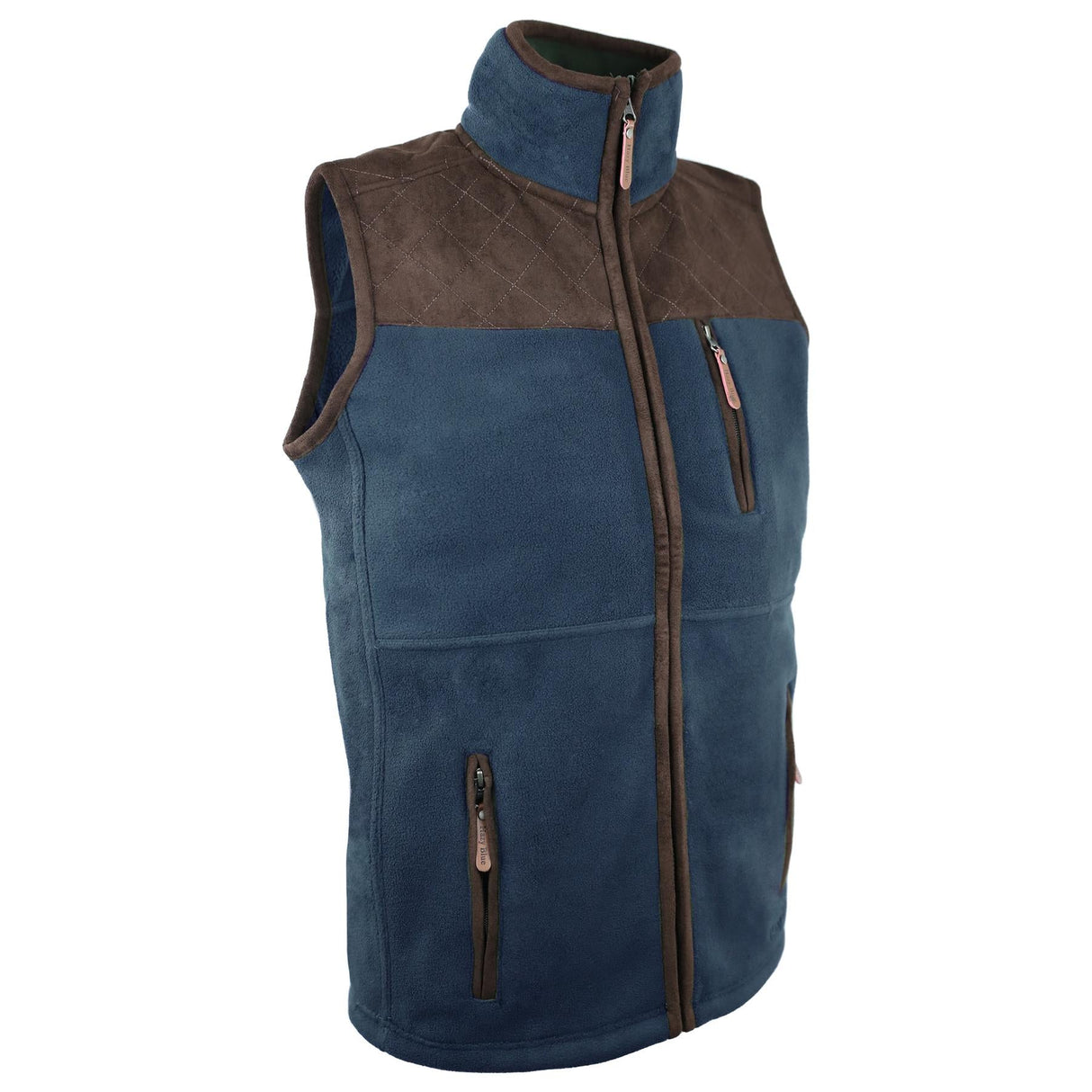 Hazy Blue Denton II Mens Fleece Gilet - Just £34.99! Shop now at Warwickshire Clothing.