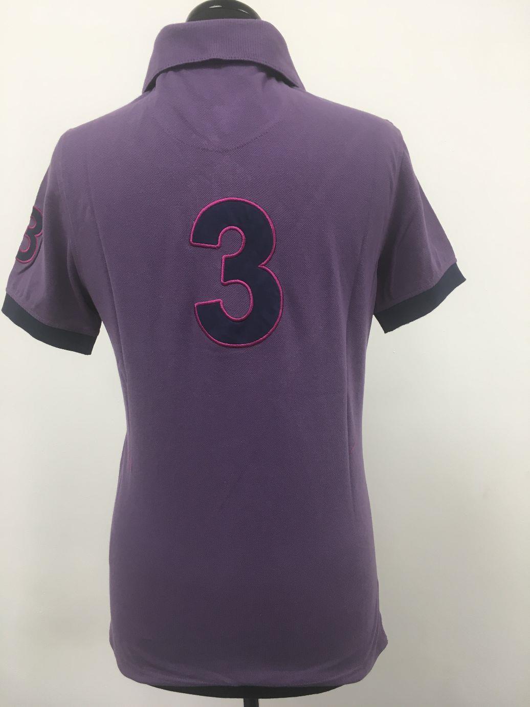 Hazy Blue Womens Short Sleeve Polo Shirt - Carly II - Just £14.99! Shop now at Warwickshire Clothing.