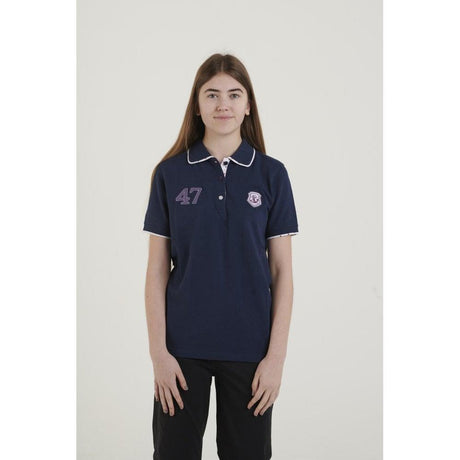 Hazy Blue Womens Short Sleeve Polo Shirt - Abby - Just £14.99! Shop now at Warwickshire Clothing.